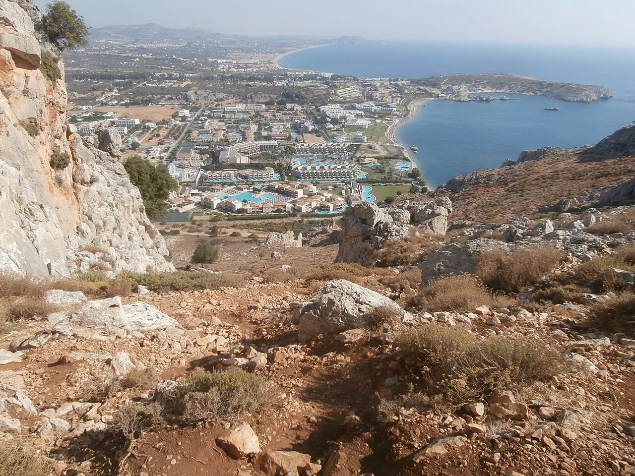 View of Kos, Greece