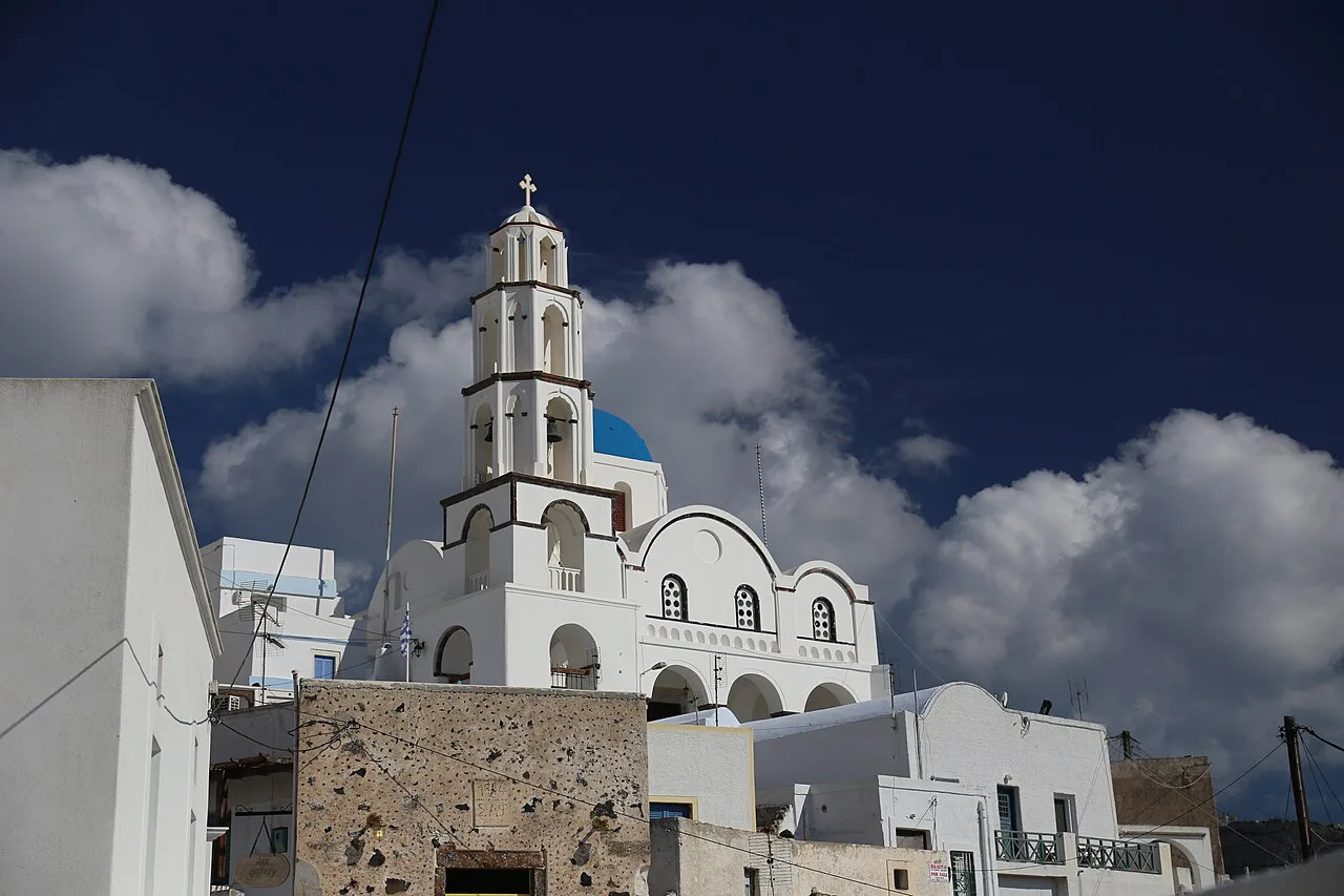 View of Santorini, Greece