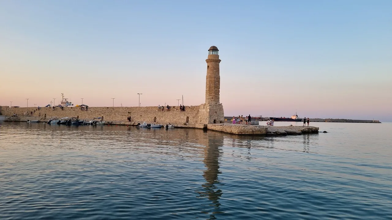 Venue view: Rethymno lighthouse