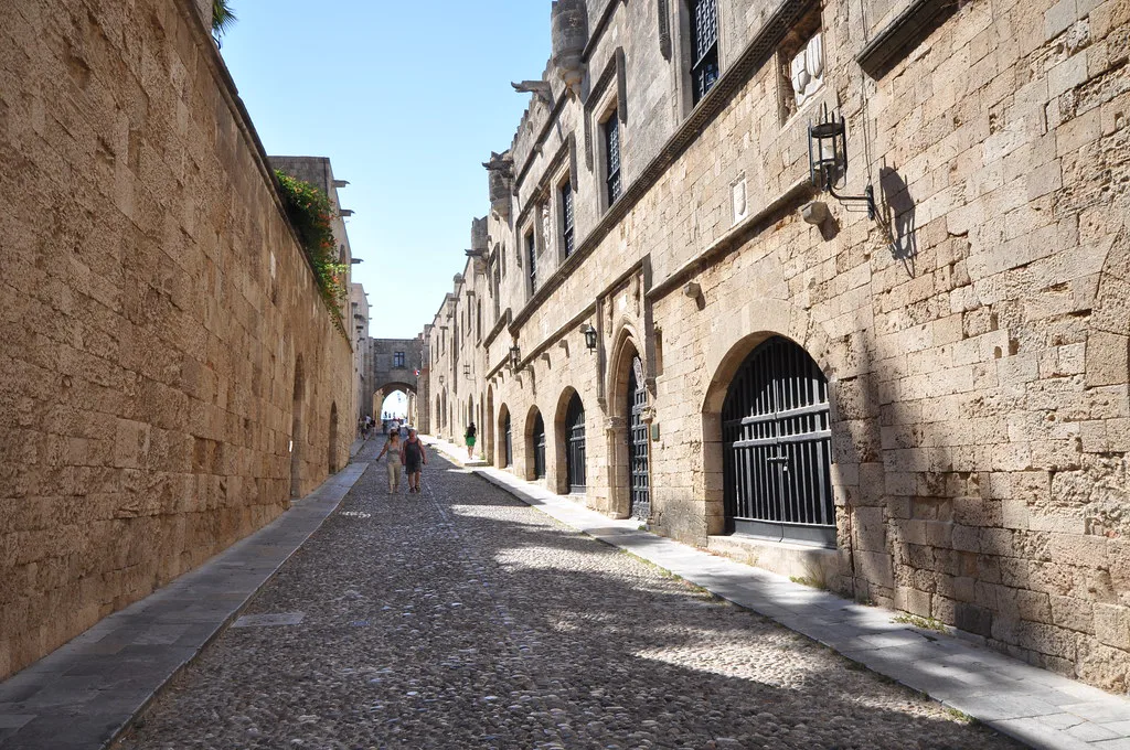 The Avenue of the Knights, Greece