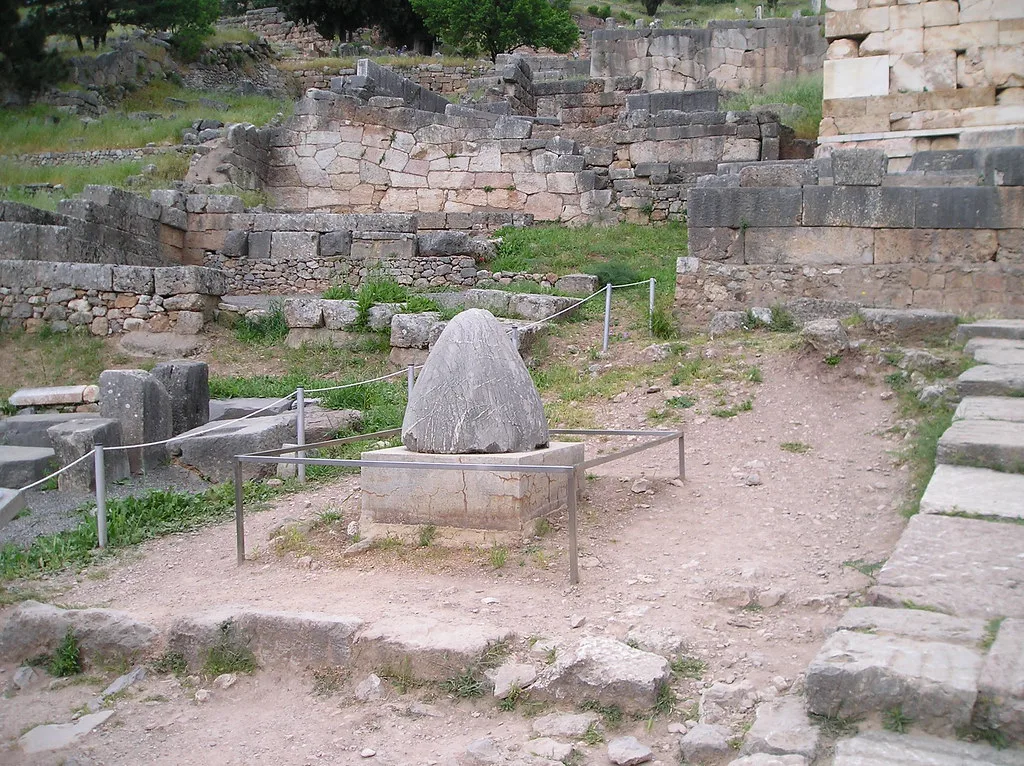 View of Delphi, Greece