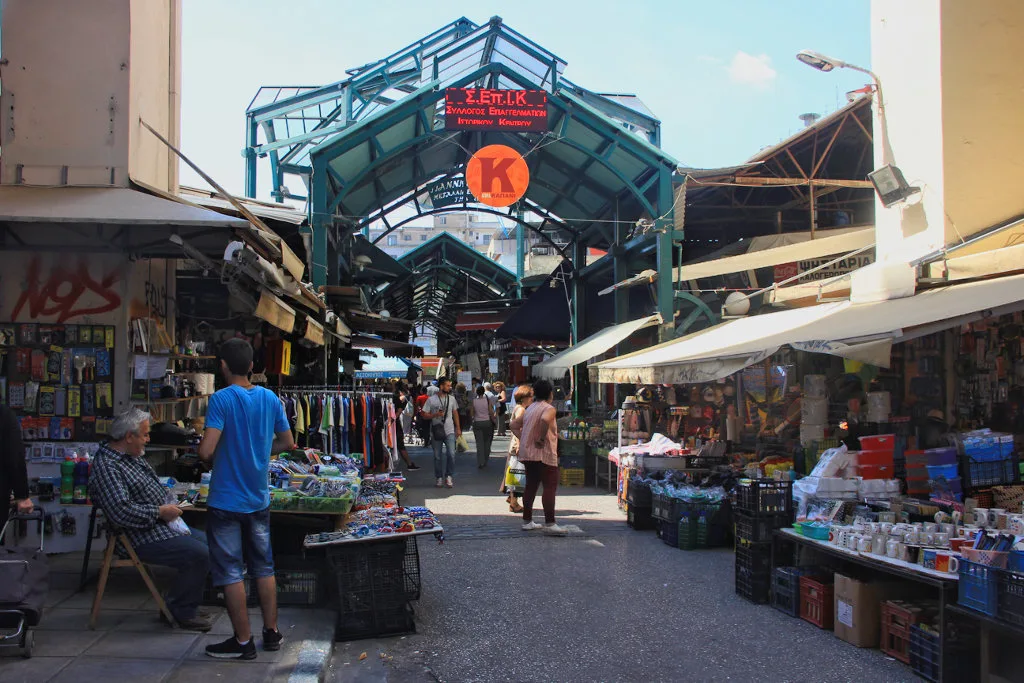 Kapani Market Entrance, Thessaloniki