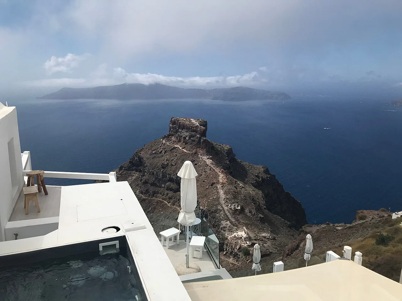 View of Santorini, Greece