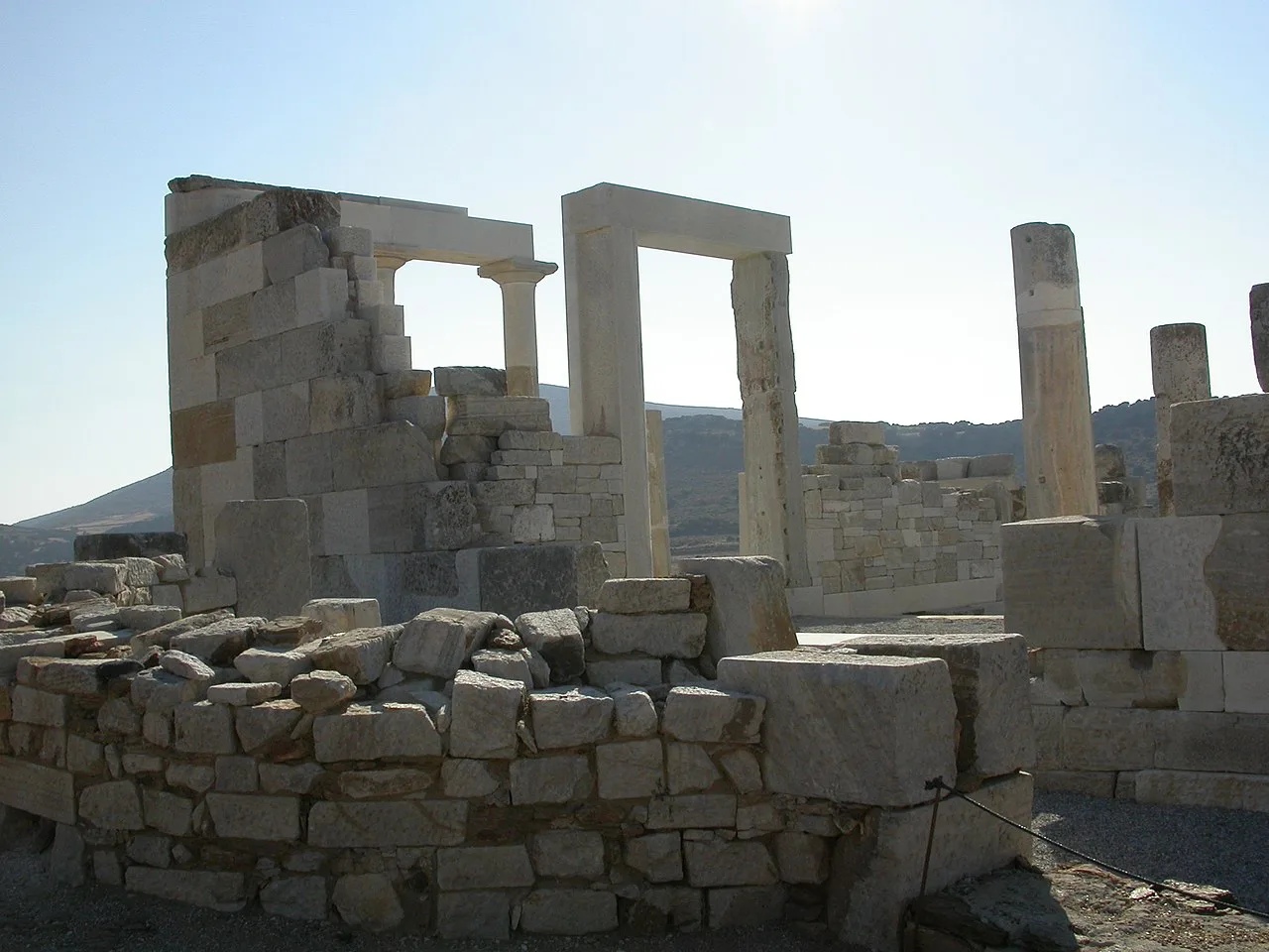 View of Naxos, Greece