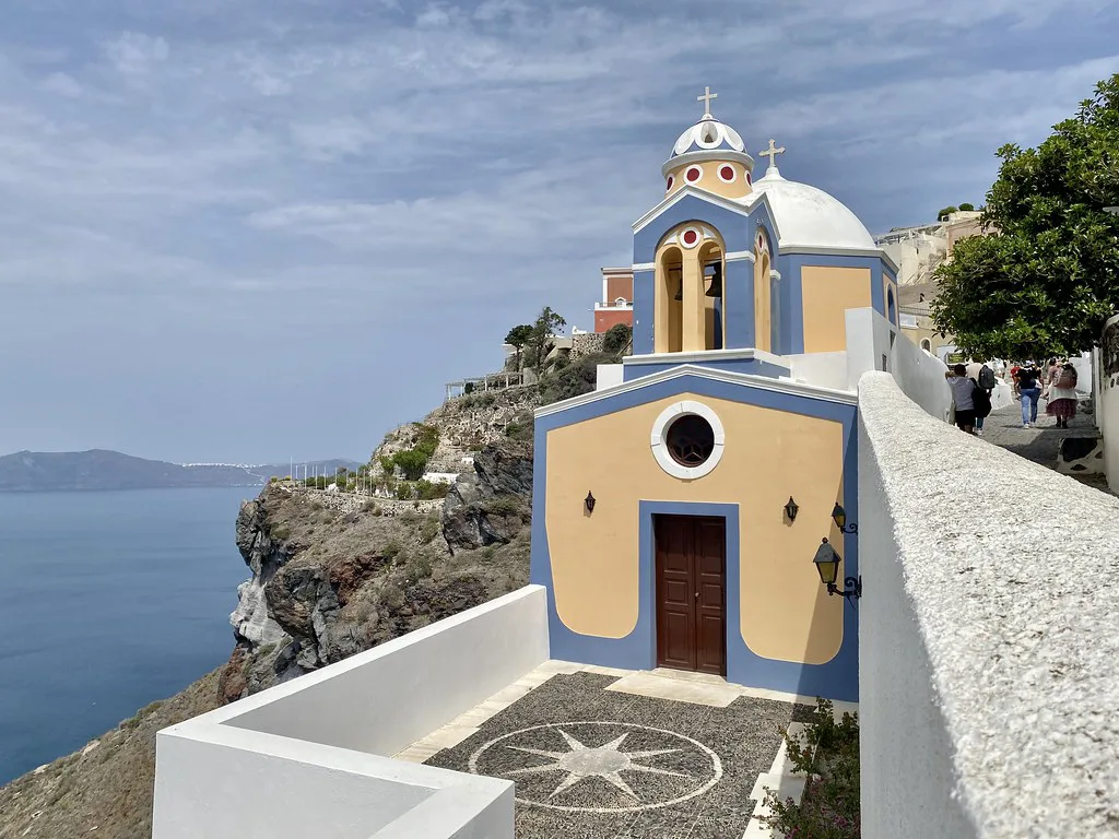 St. Stylianos Church, Thera, Greece