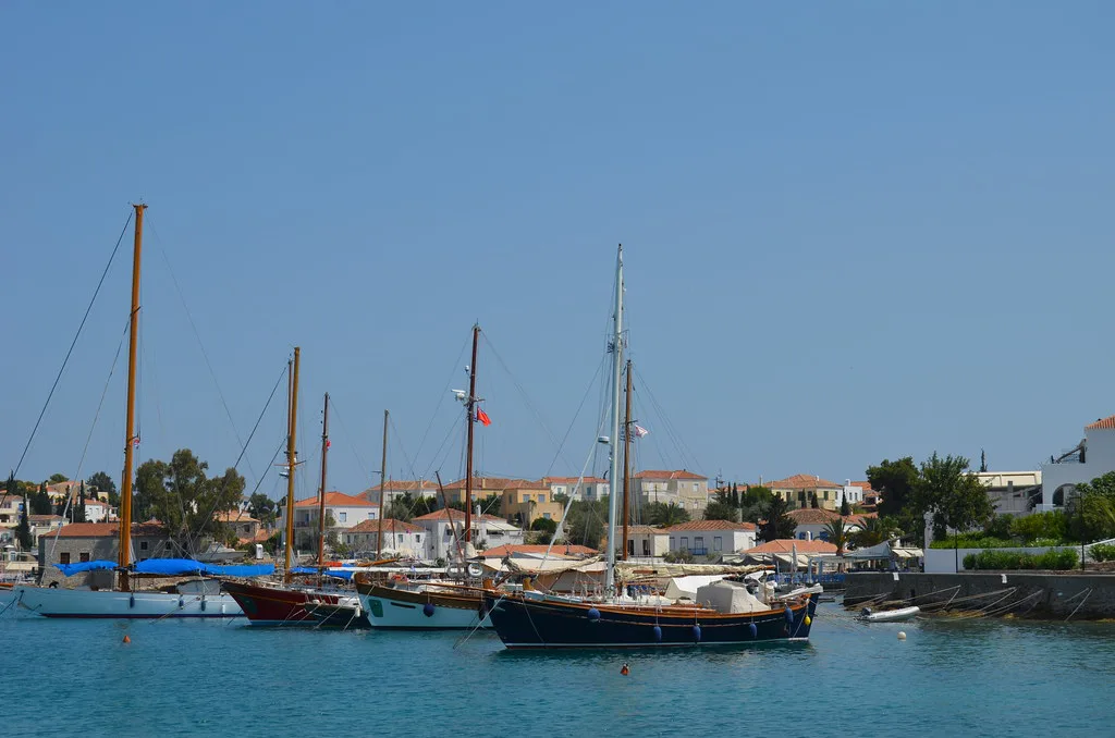 The old harbour of Spetses II, Greece